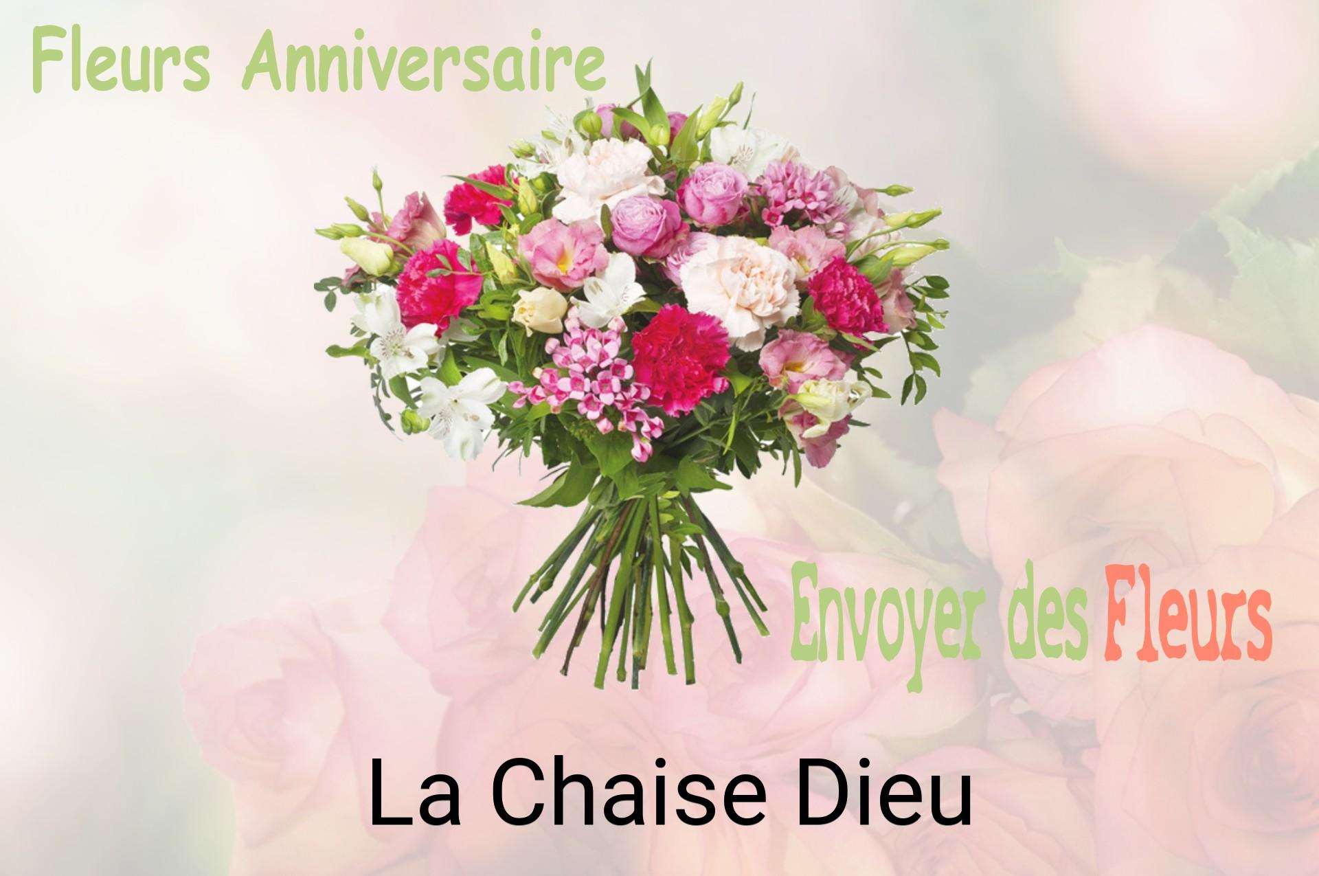 Bouquet de fleurs d’anniversaire livré à La Chaise-Dieu