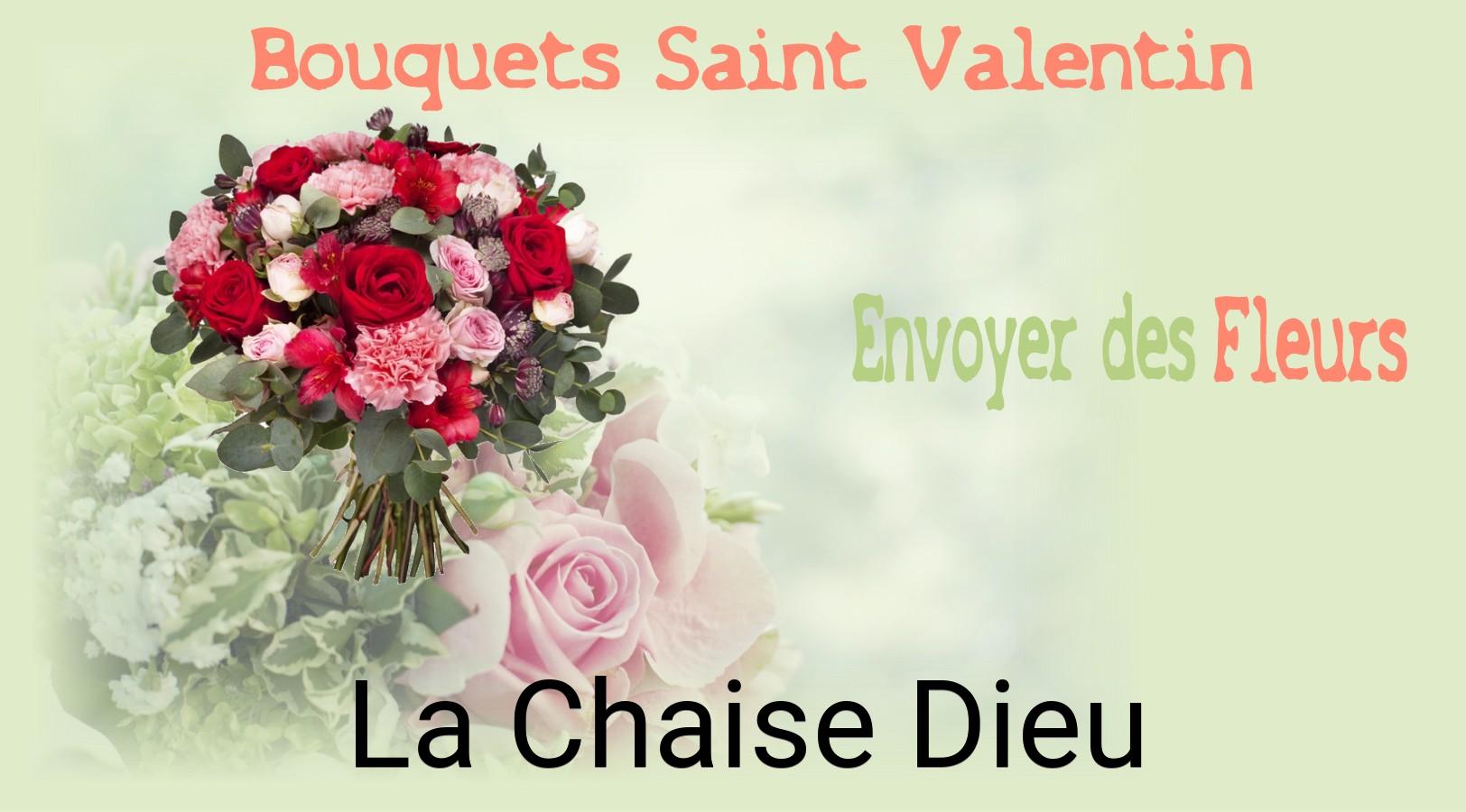 Roses de Saint-Valentin livrées à La Chaise-Dieu